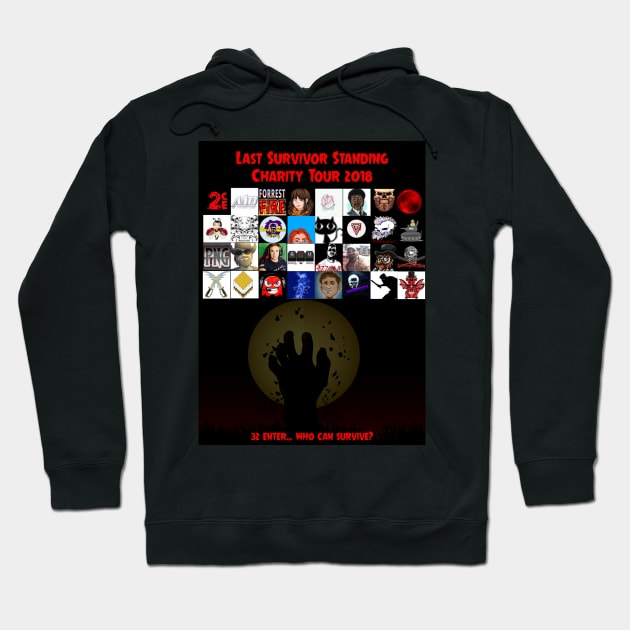 Last Survivor Standing 2018 - Thumbnail edition Hoodie by Second Class Elitist